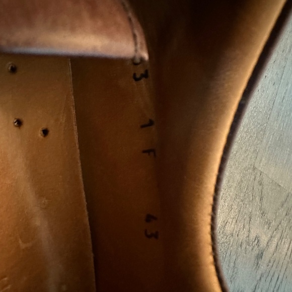 Men's Brown Leather Shoes - Picture 15 of 15